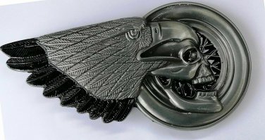 Eagle Skull Biker Motorcycle Chopper Metal belt buckle belt buckle