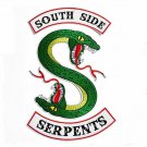 Snake Riverdale South Side Serpents Embroidered iron on Patches Patch