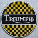 Triumph Motorcycles Cloth Iron On Patches Appliques