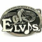 Elvis The King of Rock & Roll Metal belt buckle