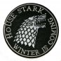 HOUSE STARK WINTER IS COMING Game Of Thrones Embroidered Robe Iron On Patch
