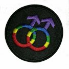 Gay rainbow symbol Lovely pride lgbt rainbow flag PATCH patch