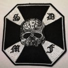 Black Label Society  skull cross  Iron On Patch