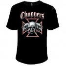 Choppers Skull Cross   mens T-shirts biker motorcycle