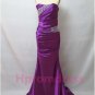 2014 New sexy strapless long prom dress, formal cocktail dress, long evening dres,