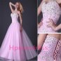 2014 high-grade strapless Nail bead prom dress formal cocktail dress evening dress