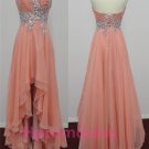 2014 strapless beads formal cocktail dress long evening dress
