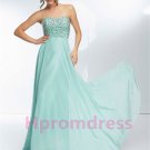 2015 New sexy light sky blue evening dress sexy bridal dress long prom dress