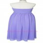 2015 New strapless bridesmaid dress chiffon cocktail dresses