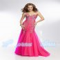 New Sexy Sleeveless Evening Dresses Mermaid Party Formal Prom Gown Custom