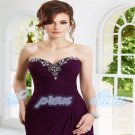 chiffon Formal Ball Long Wedding/Evening Dress Bridal Party Gown Prom custom