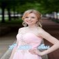 Gorgeous Pink Sweetheart Neckline Prom Dress