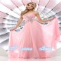 Gorgeous Pink Sweetheart Neckline Prom Dress