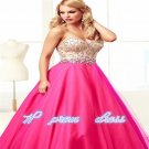 Pretty Beautiful Chiffon Lace Up Wedding Party Gown Prom Ball Cocktail Dress