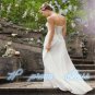 hot sale custom sweetheart bead chiffon prom evening celebrity wedding dresses