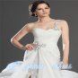 One Shoulder Chiffon Party Prom Gown Bridal Gown Celebrity Evening Dress Custom