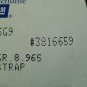 GM Part 3816659 Strap Wiring Harness Wire Loom Tie Straps Set Of 2