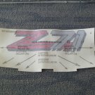 GM Part 15707442 Z71 Decal Pick Up Box Exterior Trim Silverado Sierra