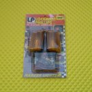 LP Racing Lockhart Phillips Signal Marker Light Kit Black Amber Short 122-9804