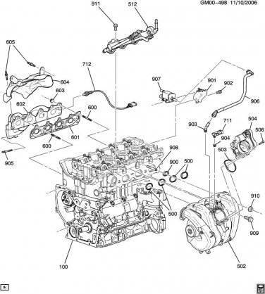 Genuine GM Part Exhaust Muffler & Pipe Stud 10160364