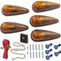 NEW Truck-Lite 99005Y Amber Marker Ball Bubble Replacement Lamp Lens 20T