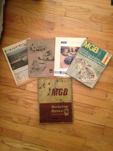 MGB Service Workshop Manual Lot BMC Service Limited Haynes Moss MG Info B.M.C.