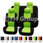 EHB BlueBird Bus 26" Seat Cover Replacement Green Blue Bird Velcro Bottom