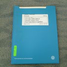 Volkswagen Service Repair Manual Passat 2.8 VR6 OBD Scan Tool Generic