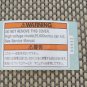NEW Honda Part 33107-SL0-300 S2000 Warning / High Voltage Caution Label