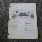 New Holland Combine TR70 TR 70 Assembly Information AI CFEG(TR70)-1-2M-179W
