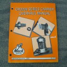 Mack Truck CRD200 Carrier Overhaul Factory Service Repair Manual Book 13101