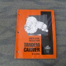 Mack Truck Tandem Carrier Dual Reduction Factory Service Repair Manual 13103