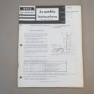 White Farm Equipment Company 8900 Combine Assembly Instructions Manual