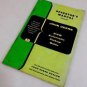 John Deere F920 Series Roller Packers Dealer Service Shop Copy Operator OMA15740