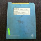 Volkswagen Service Repair Manual GTI Golf Jetta Cabrio 2.0 Fuel Injection