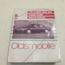 1991 GM Oldsmobile Cutlass Ciera Cruiser Dealership Shop Service Repair Manual