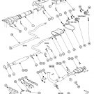 GM Part 21013041 Exhaust System Hanger Saturn S Series