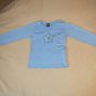NEW Oshkosh Girls Long Sleeve Sparkle Star Size 5 Blue / Osh Kosh