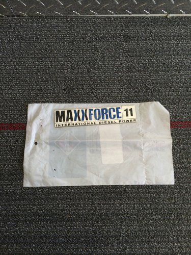 International Navistar Progph Maxxforce 11 Diesel Power Badge Emblem 3830473C1