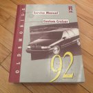 1992 GM Oldsmobile Custom Cruiser Factory Dealership Shop Service Repair Manual