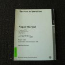Volkswagen VW Factory Service Repair Manual GTI Golf Jetta Automatic Trans 096