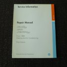 Volkswagen VW Factory Service Repair Manual GTI Golf Jetta A/C - Heat Air Cond