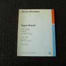 Volkswagen VW Factory Service Repair Manual GTI Golf Jetta 2.0 Engine General
