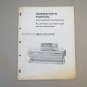 New Holland Model Floating Cutter Bar For 960 Grain Head Operators Manual
