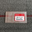 Genuine Honda 4105607 Camshaft Valve Shim Tappet 1.325 132 ST CBR  14906-KT7-013