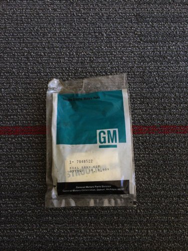 Genuine GM Part Power Steering Pump Service Seal Kit 7848522
