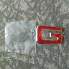 NEW Genuine GM PART 15634639 G Grille Emblem - Red GMC "G" Grill