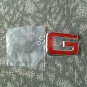 NEW Genuine GM PART 15634639 G Grille Emblem - Red GMC "G" Grill