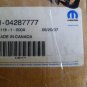 Genuine Mopar Part 4287777 Engine EGR Valve Assembly 3.3L V6 04287777