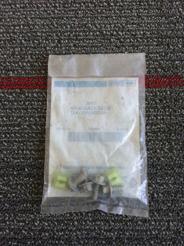 Genuine Ford License Plate Mount Screw & Fastener Hardware Kit 6C3Z-17A386-AA